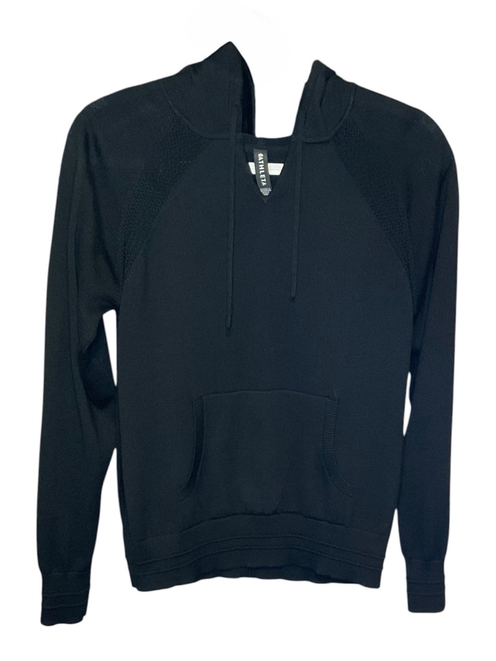 Athleta Evergreen Black Hoodie Size M